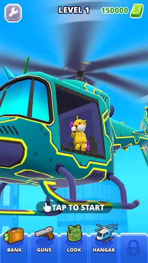 Gameplay screenshot 2 from HellCopter - Arcade game